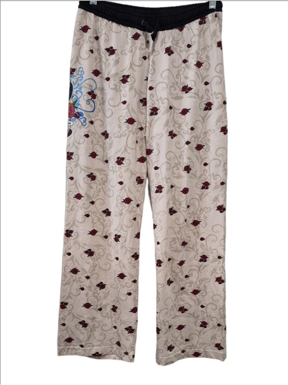 Charlie & Me Tattoo Graphic Pajama Pants  100% Cotton   Size S/P